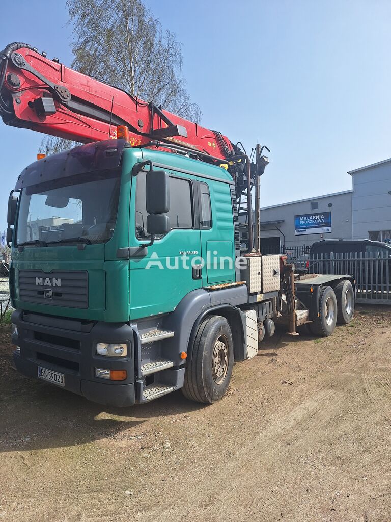 camion forestier MAN Tga 500