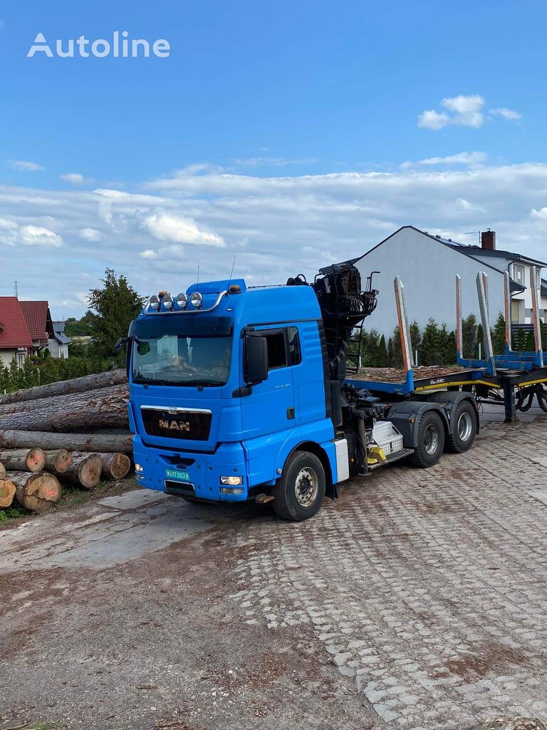 MAN Tgx 26.480 timber truck