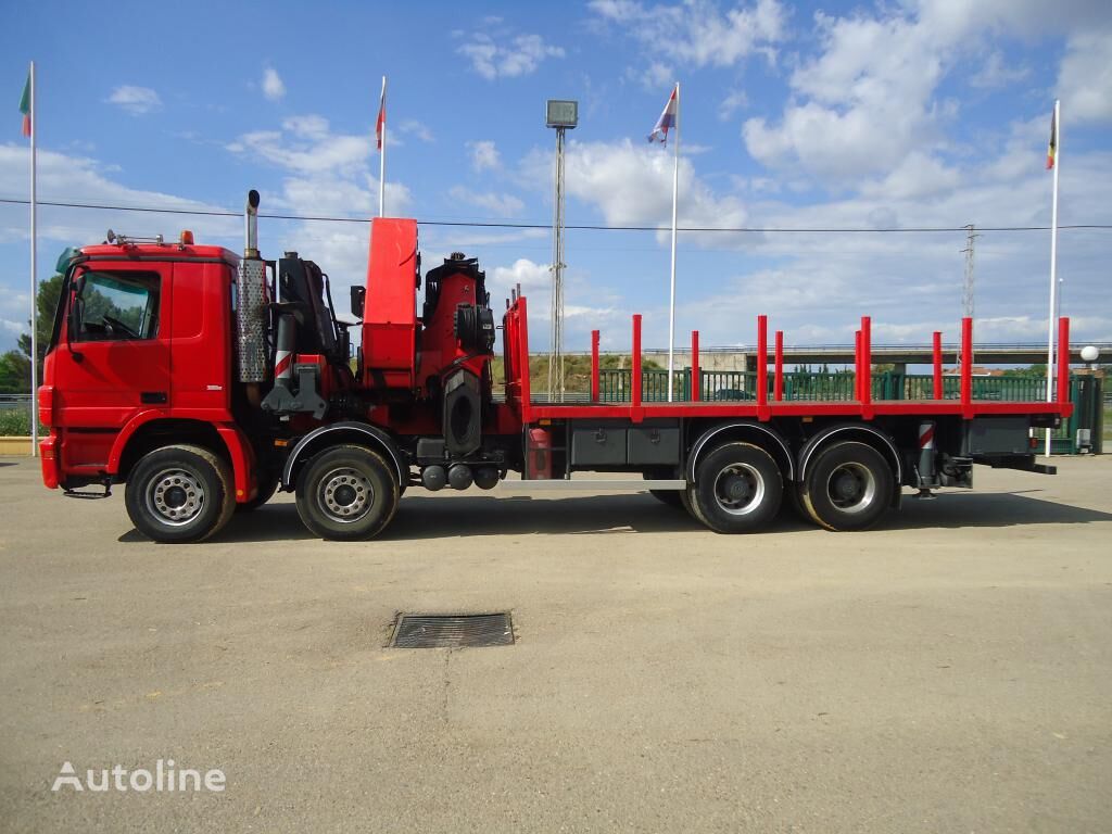 Mercedes-Benz ACTROS 41 50 timber truck