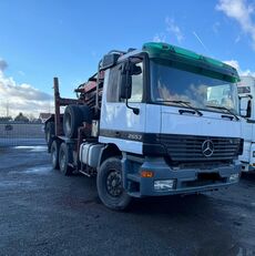 Mercedes-Benz Actros 2653 6x4 timber truck + timber trailer