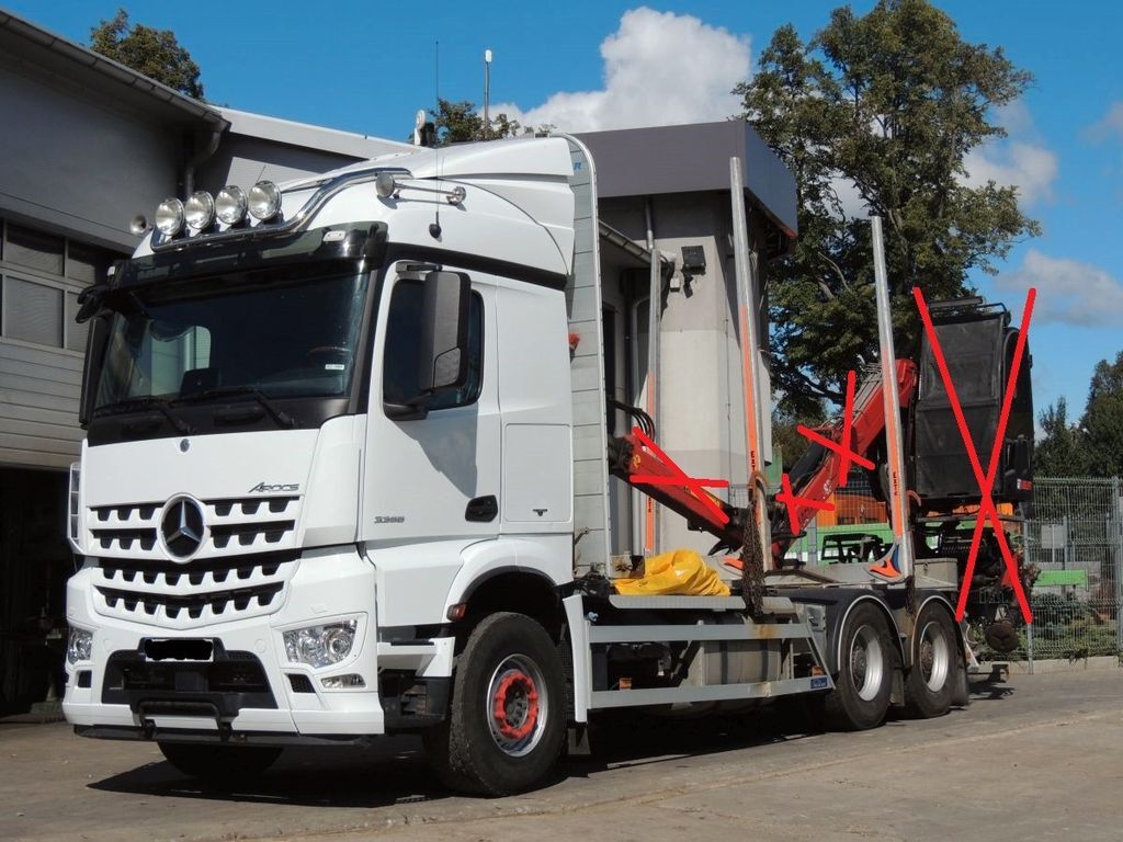 Mercedes-Benz Arocs 3358 Holztransporter timber truck