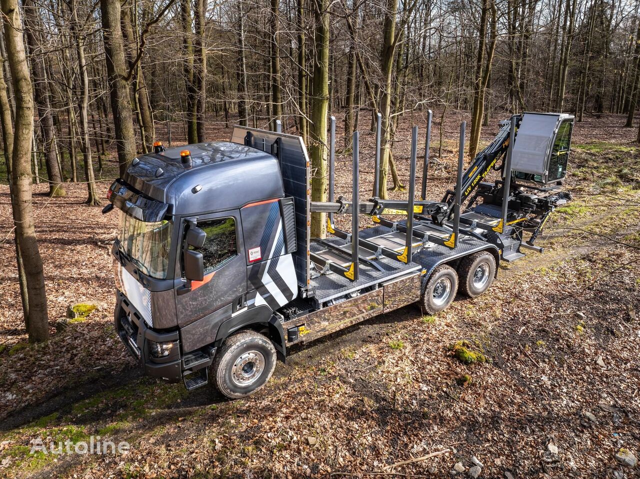 camion transport de lemne Renault Gama K - Ewo 3 nou