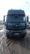 camion transport de lemne Renault Kerax + remorcă transport de lemne