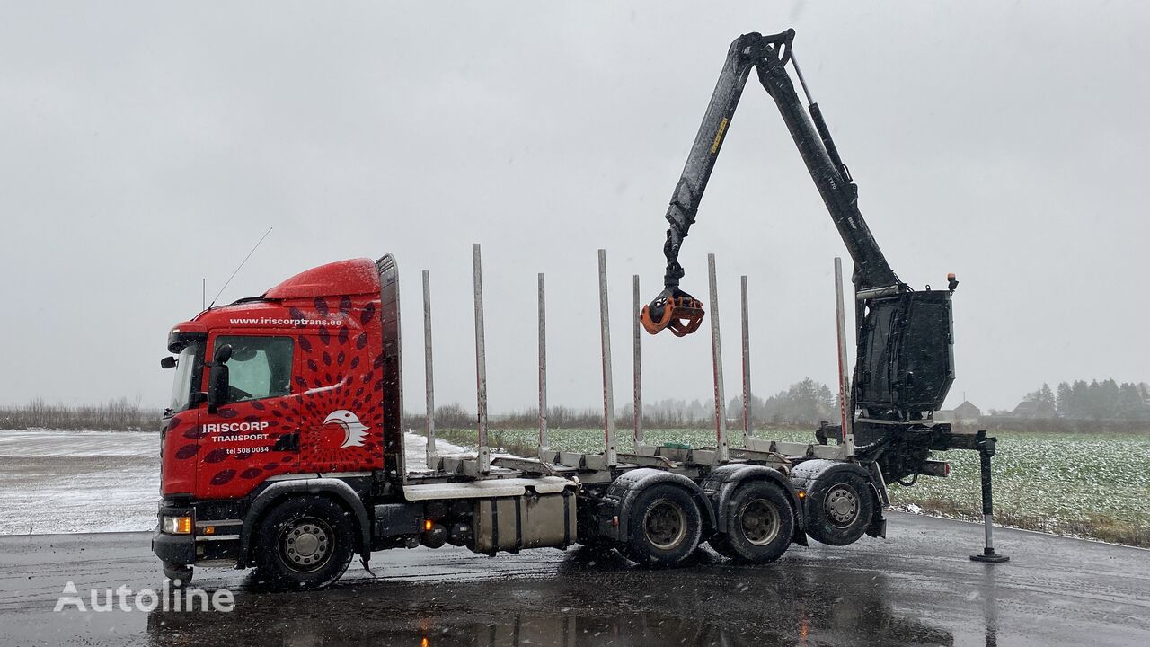 Scania G450 / BMF T970 LOGGING CRANE 2023 year camión maderero