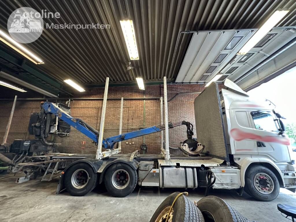 Scania R 580 timber truck