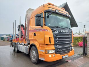 camion transport de lemne Scania R 730