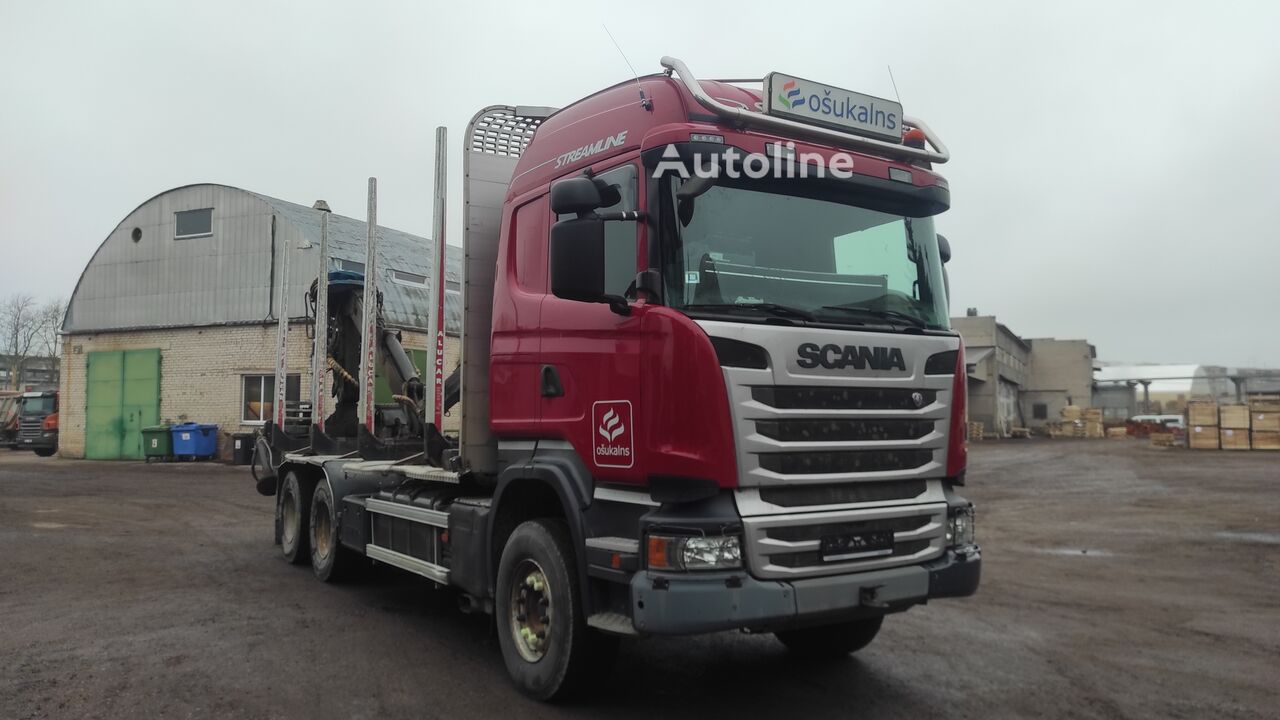 Scania R410 timber truck