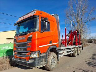 Scania R450 timber truck