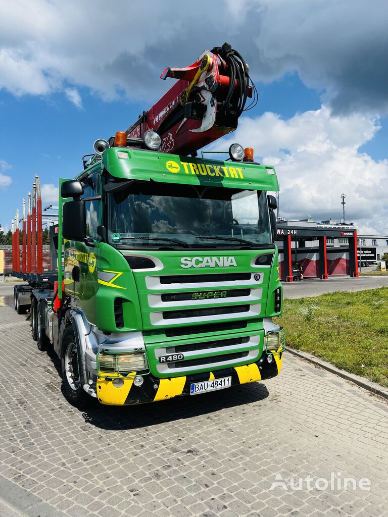 лесовоз Scania R480