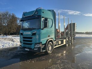 камион за превоз на дрва Scania R500