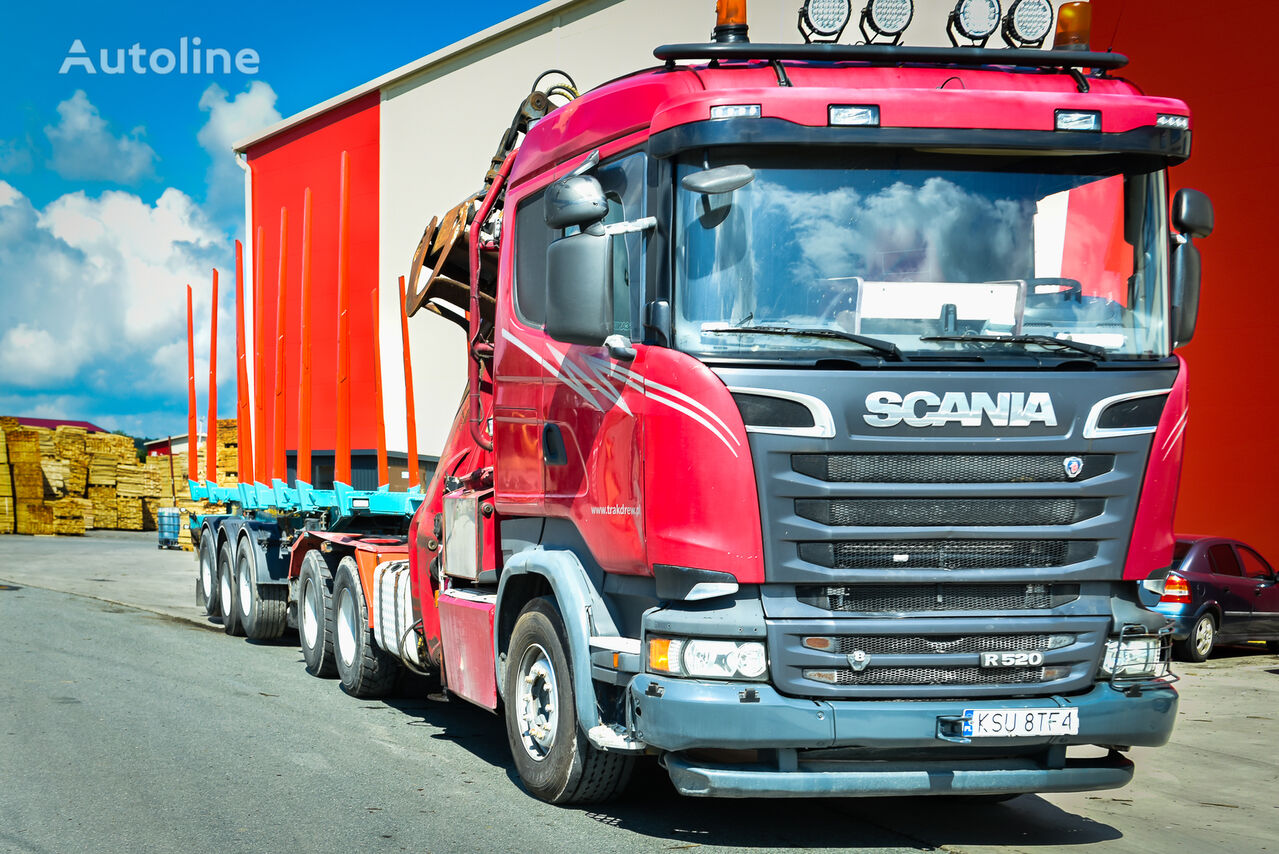 лесовоз Scania R520