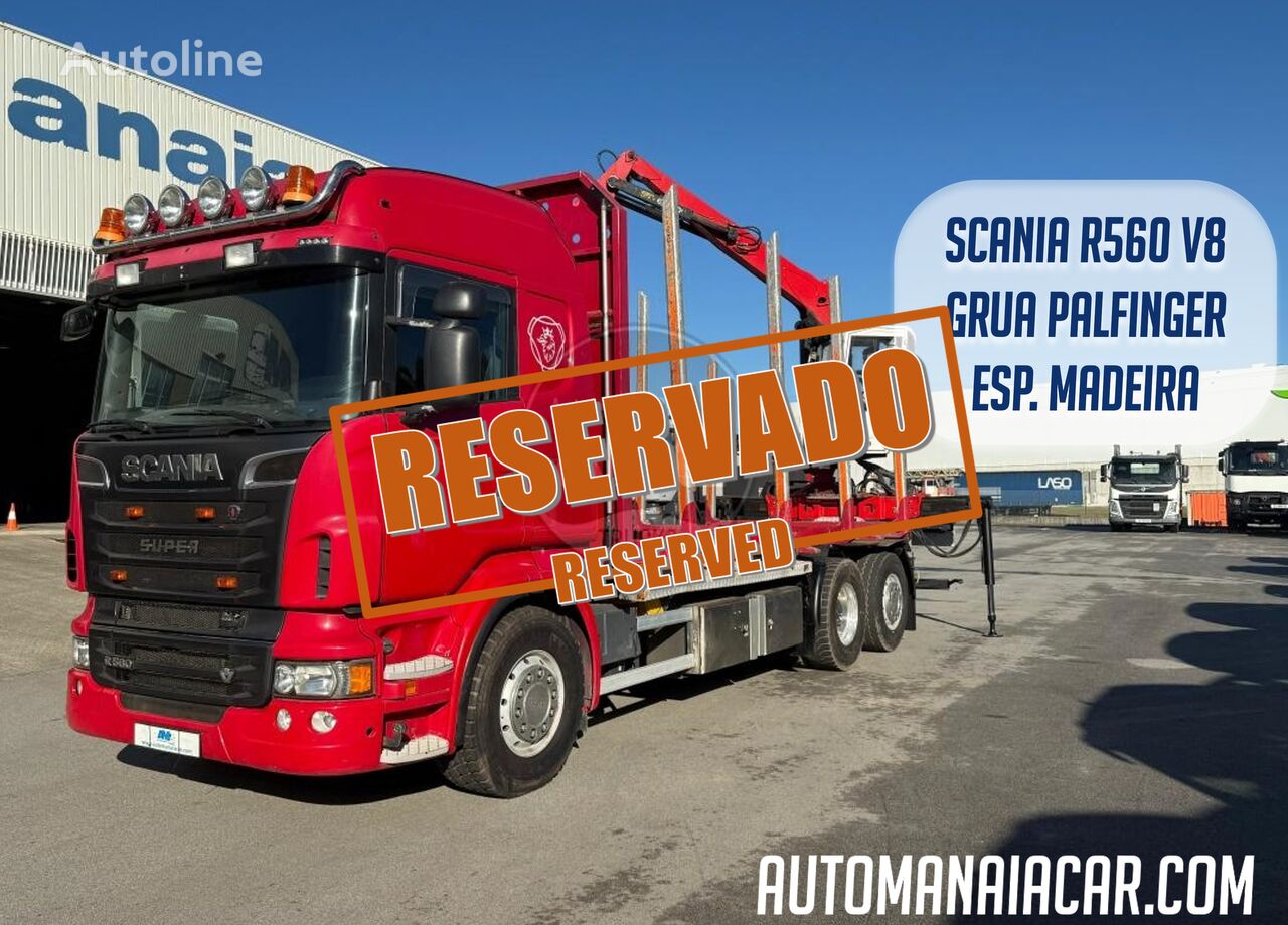 лесовоз Scania R560