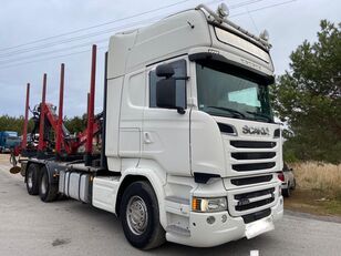 Scania R580  timber truck