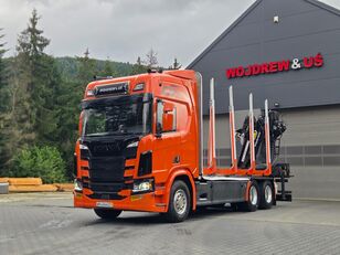 Scania R580 timber truck