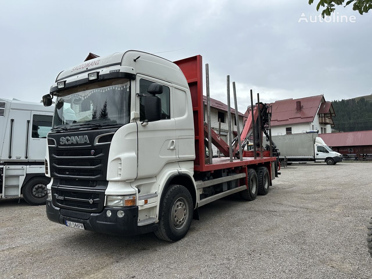 Scania R620 timber truck