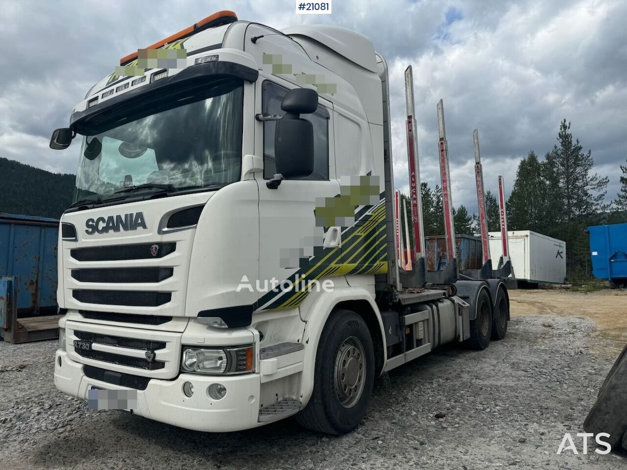 Scania R730 timber truck - Autoline