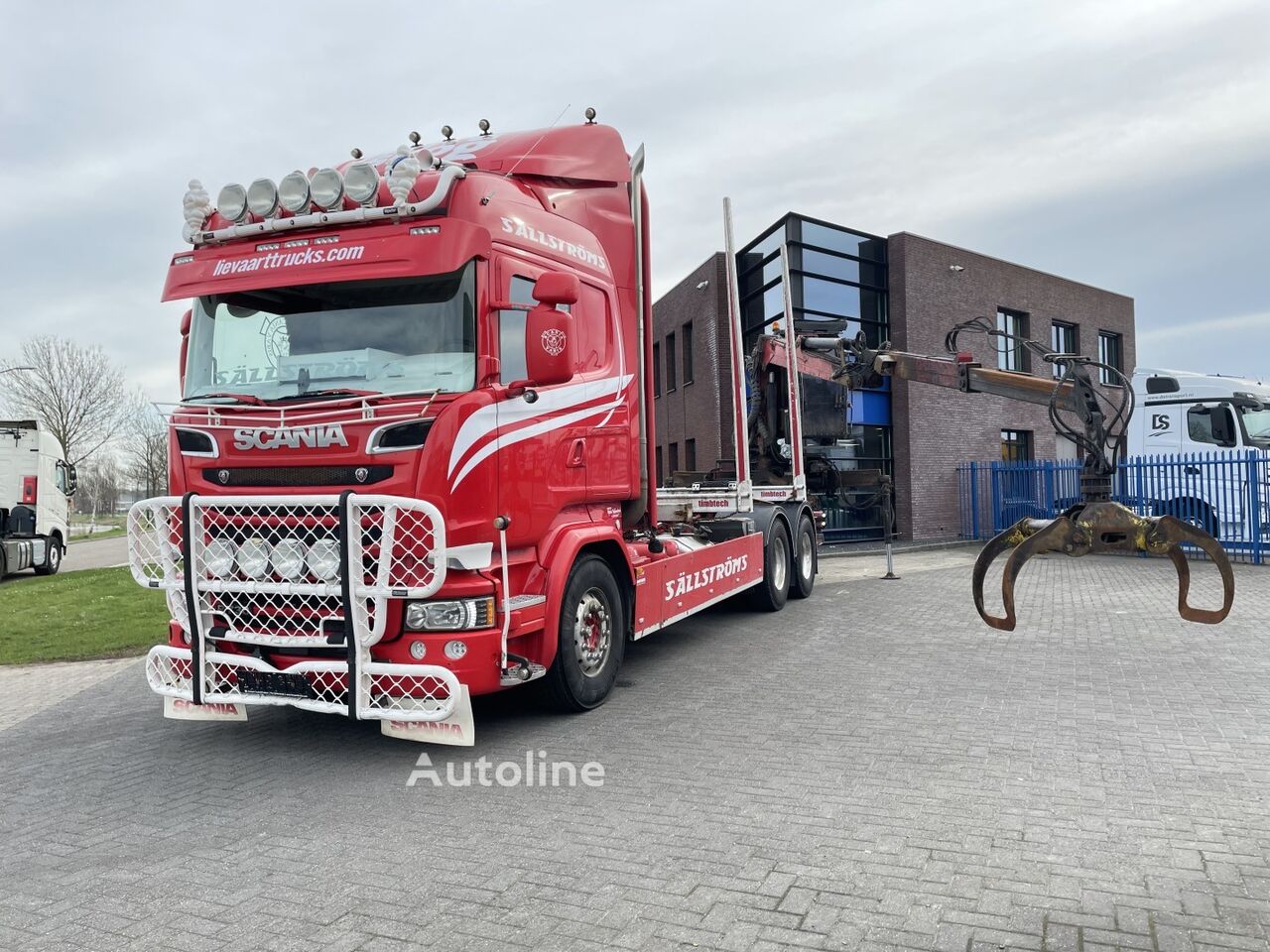 Scania R730 timber truck - Autoline