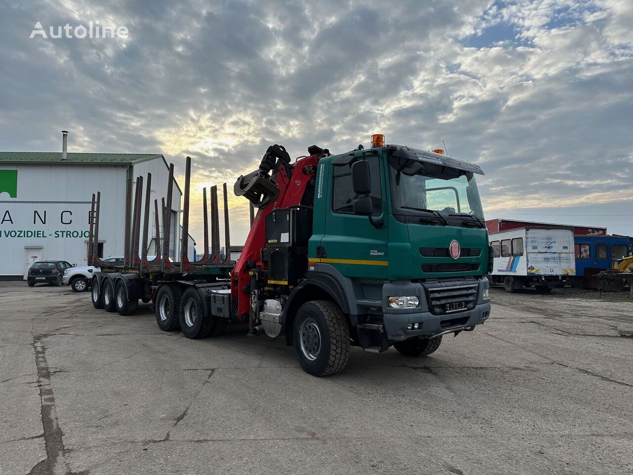 Tatra VIN 343 + R.CH. VIN 023 timber truck