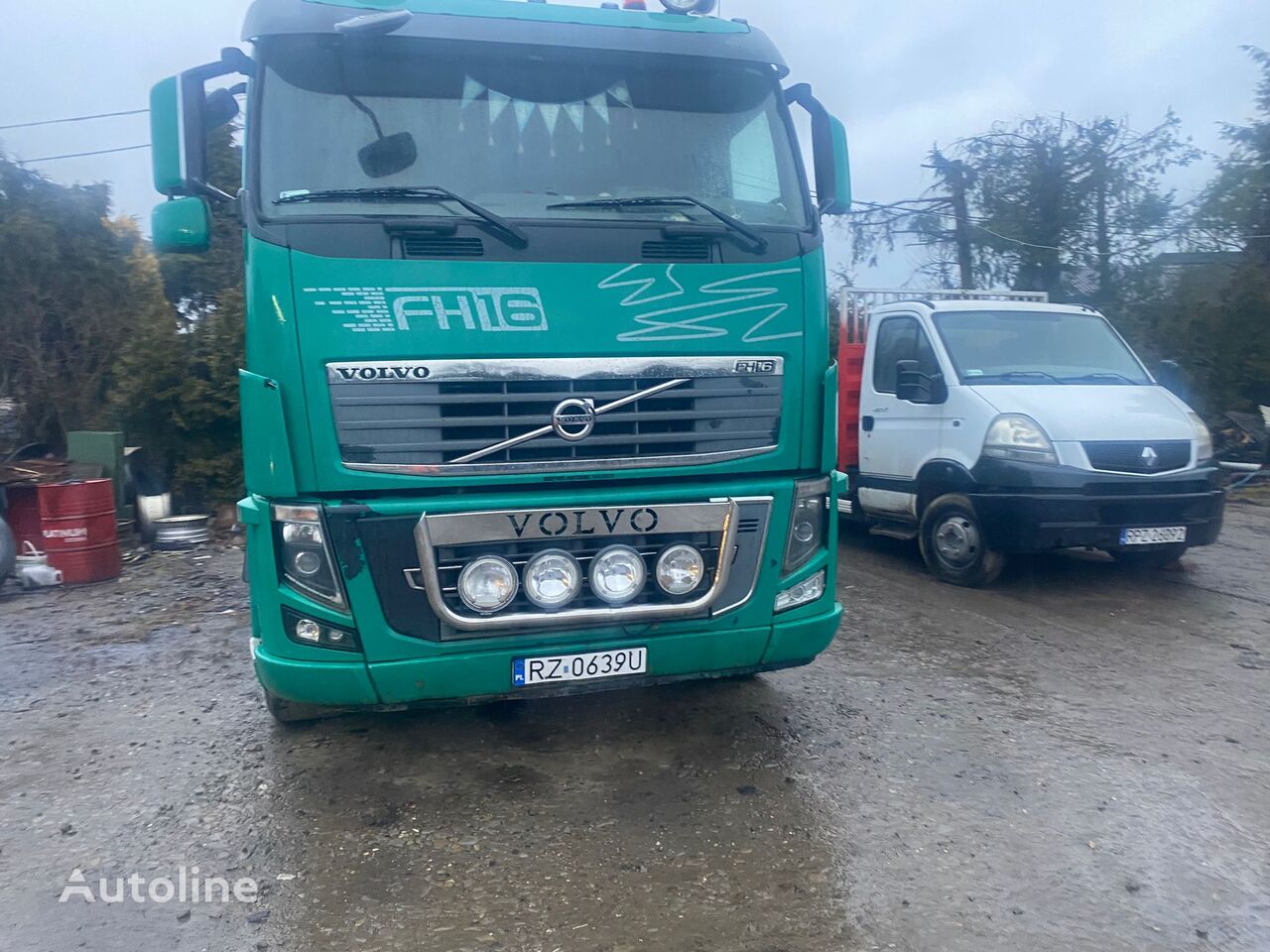 Volvo FH 16 600 houtvrachtwagen