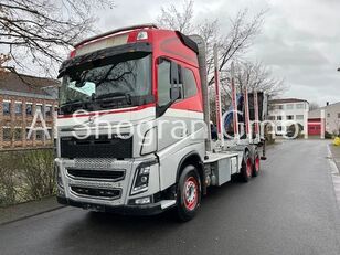 شاحنة نقل الأخشاب Volvo FH 16.750 6x4 Kran Palfinger M 12 L 97 / EURO 6