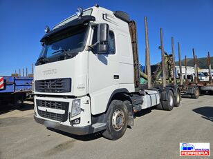 camion trasporto legname Volvo FH 500 6x4 c/ Grua loglift