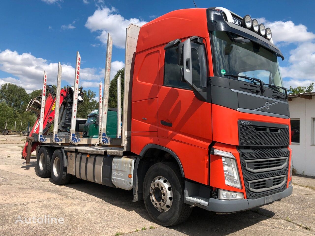 miškovežis sunkvežimis Volvo FH 540