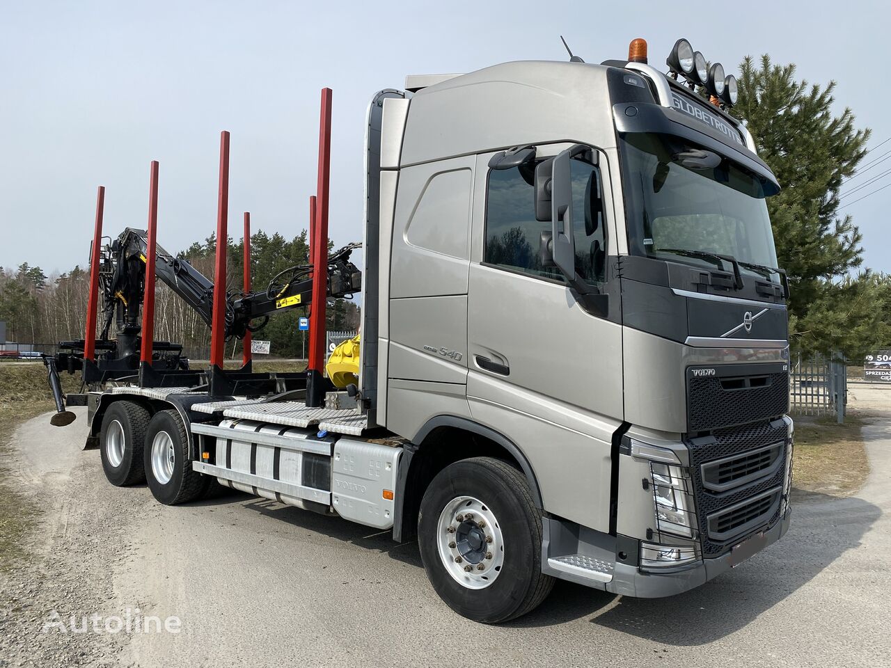 شاحنة نقل الأخشاب Volvo FH 540