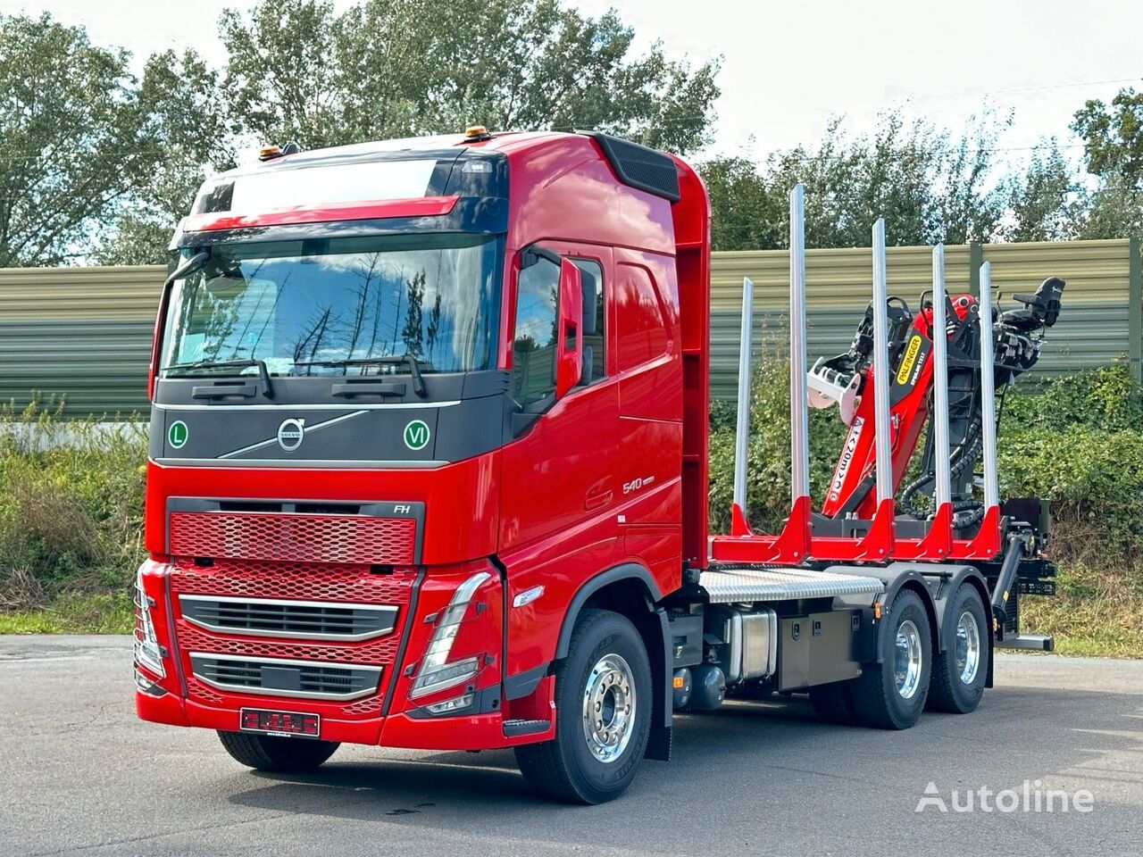 новый лесовоз Volvo FH 540