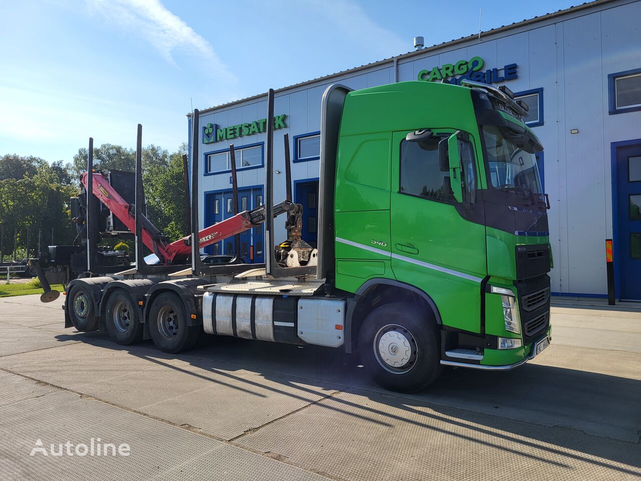 Volvo FH 540 timber truck