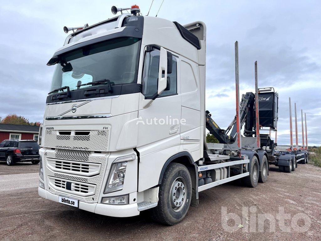 nákladní vozidlo na přepravu dřeva Volvo FH 540