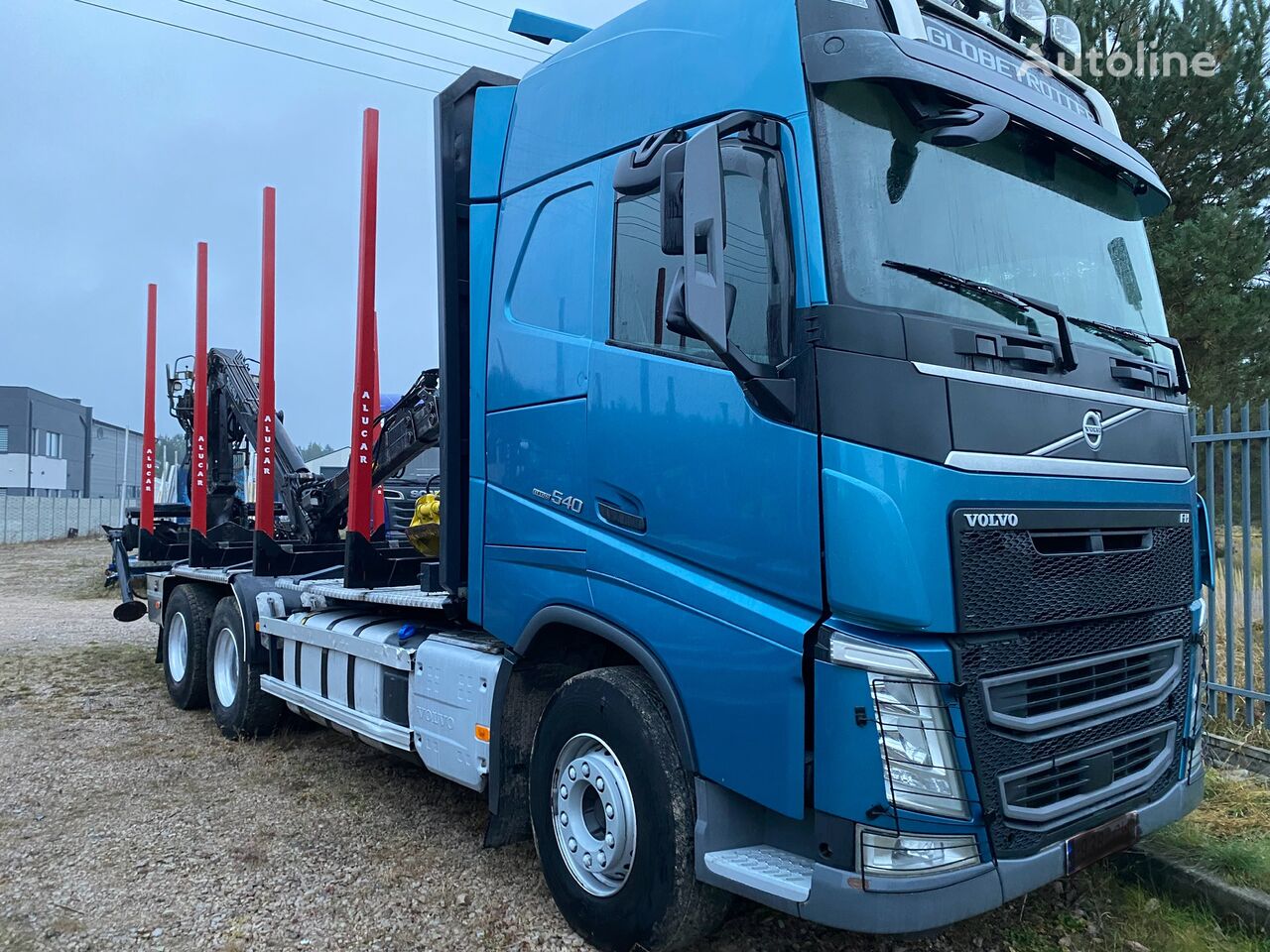 Volvo FH 540  timber truck