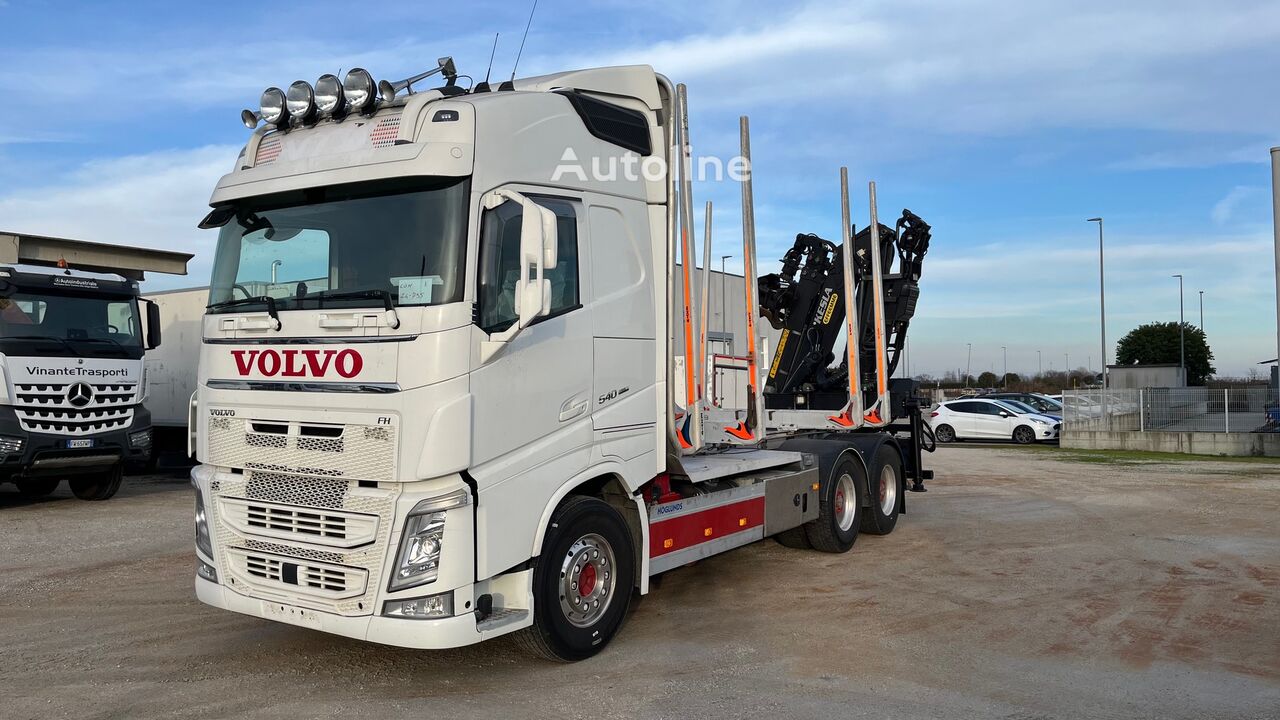 camion forestier Volvo FH 540