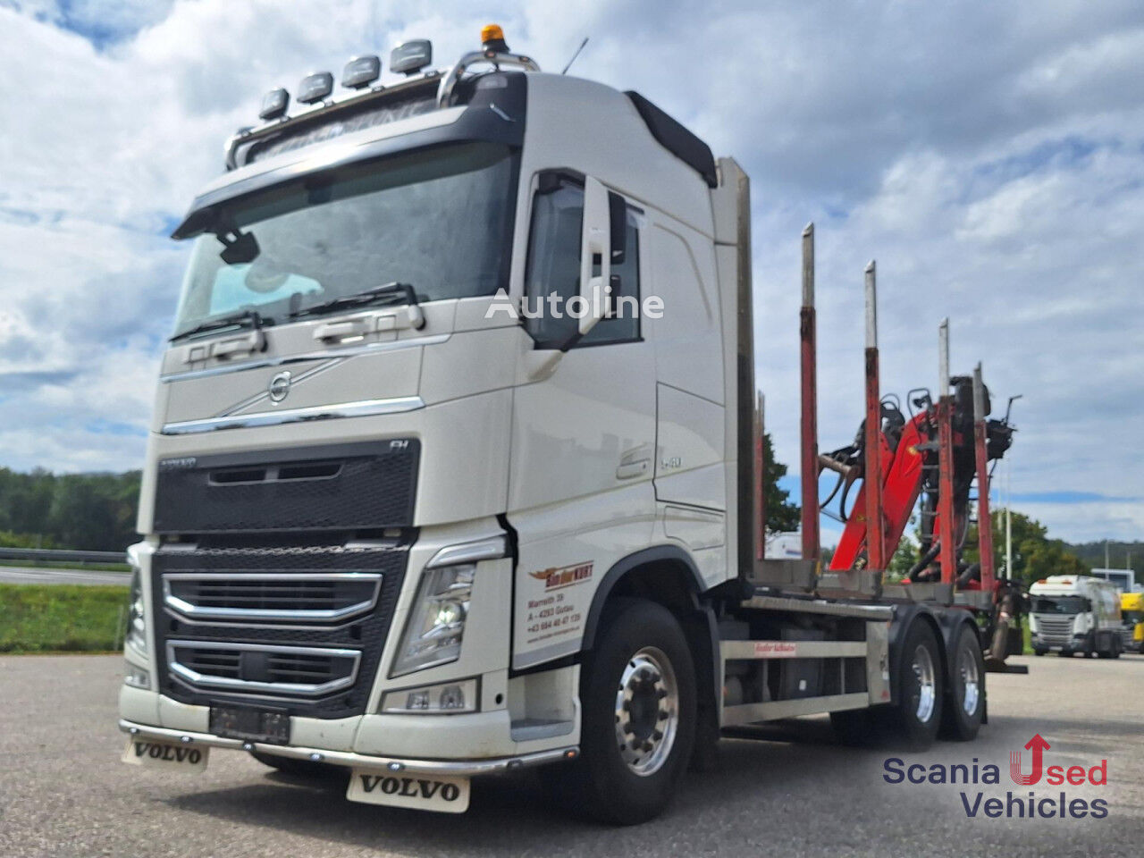 Volvo FH 540 6X4 Holztransporter ! timber truck - Autoline