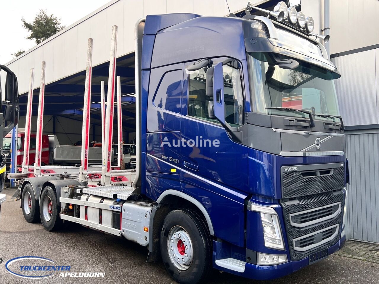 camion forestier Volvo FH 540 6x4 Lift axle, Dual clutch, Dynamic steering, PTO