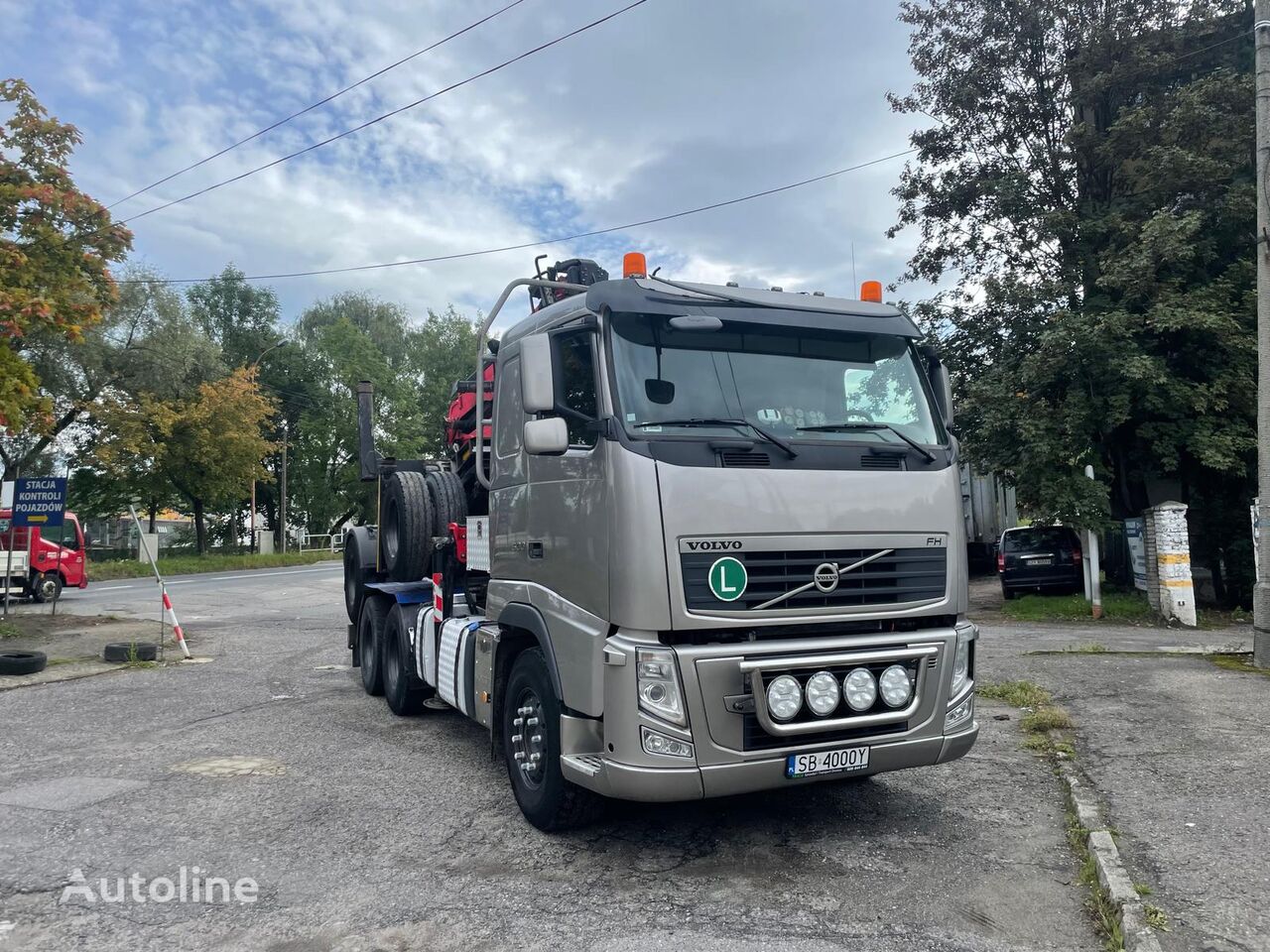 лесовоз Volvo FH13 500