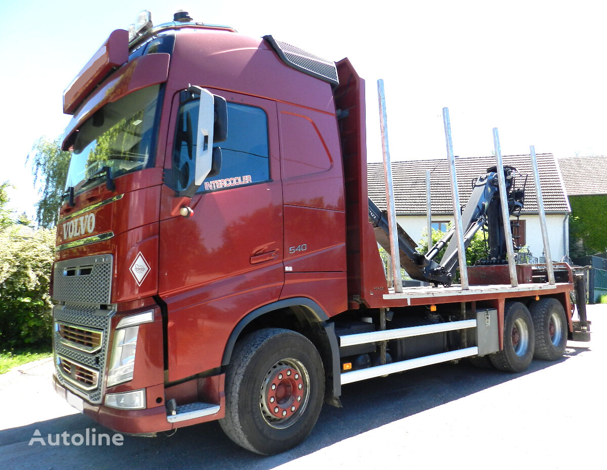 xe tải chở gỗ Volvo FH13-540