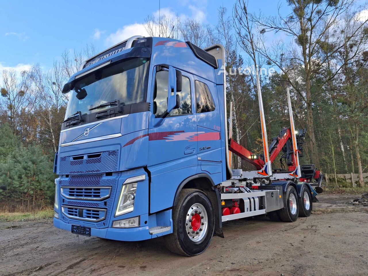 Camion forestier Volvo FH13 540 - Autoline