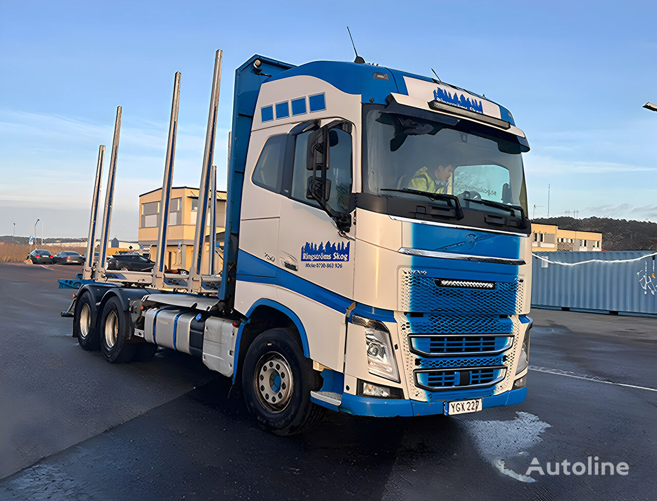 camion forestier Volvo FH16