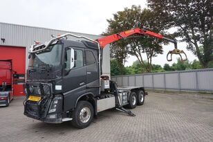 파손 목재운반차 Volvo FH16-750 / ENGINE RUNNING / 6x4 / RETARDER / BIG AXLE / VEB+ / P
