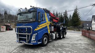 ciężarówka do przewozu drewna Volvo FH540 + przyczepa leśna