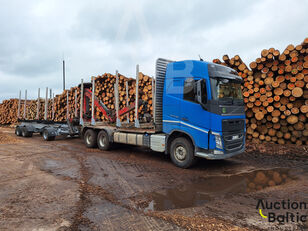 Volvo FH540 camión maderero + remolque maderero