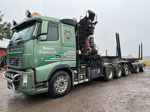 nákladní vozidlo na přepravu dřeva Volvo FH660 + přívěs na přepravu dřeva