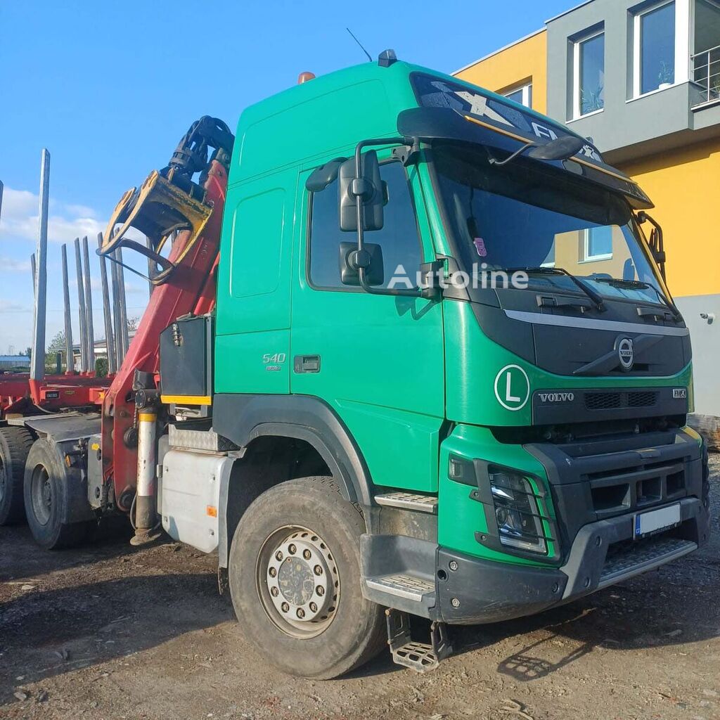 待售木材运输车 Volvo FMX 540 + 木材运输拖车 | Autoline CN 木材运输车 Volvo FMX 540 + 木材运输拖车 - Autoline