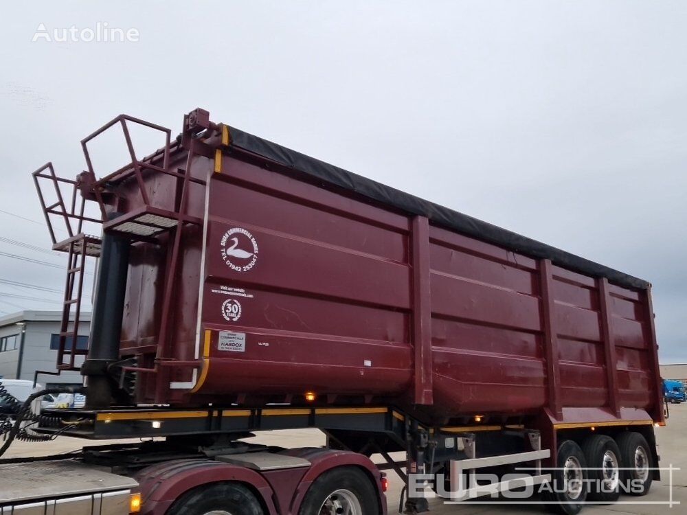 semi-remorque benne 2021 Swan Tri Axle Bulk Ipping Trailer, Easy Sheet