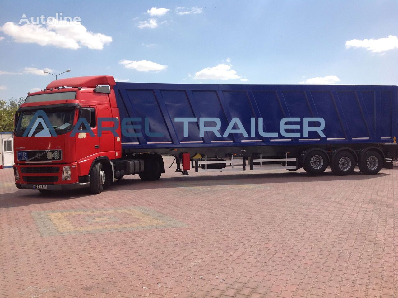 جديدة العربات نصف المقطورة شاحنة قلابة Arel Trailer 40-85 M3 SCRAP TYPE TIPPER TRAILER CUSTOMIZE