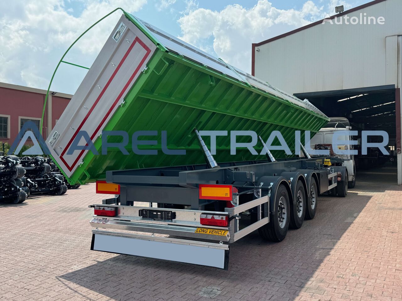 Arel Trailer SIDE TIPPING PLATOFORM SEMI TRAILER semirremolque volquete nuevo