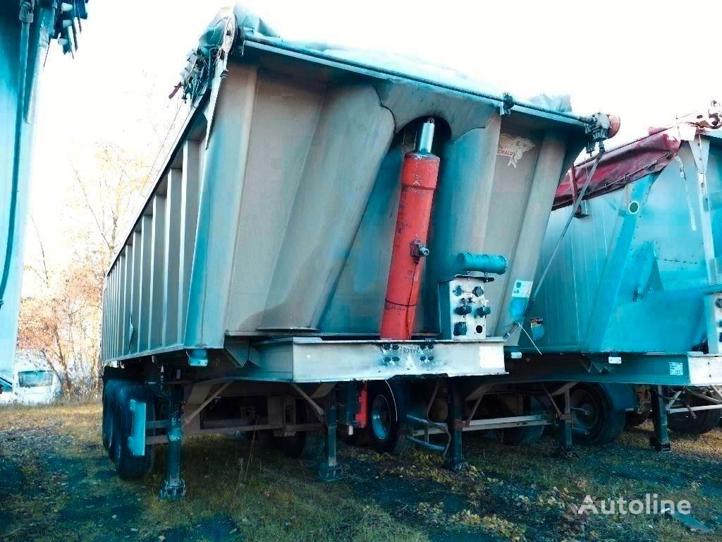 Benalu Alukipper 24 cubic BLAD LAMES tipper semi-trailer