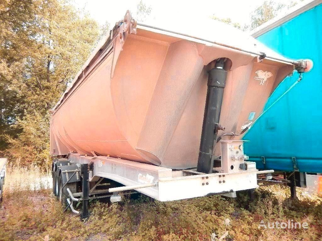 Benalu Alukipper ca. 22 cubic*Blattfederung* tipper semi-trailer