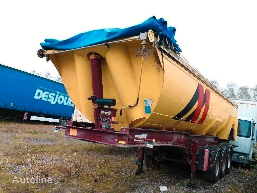 Benalu Alukipper ca. 24 cubic*Blattfederung* tipper semi-trailer