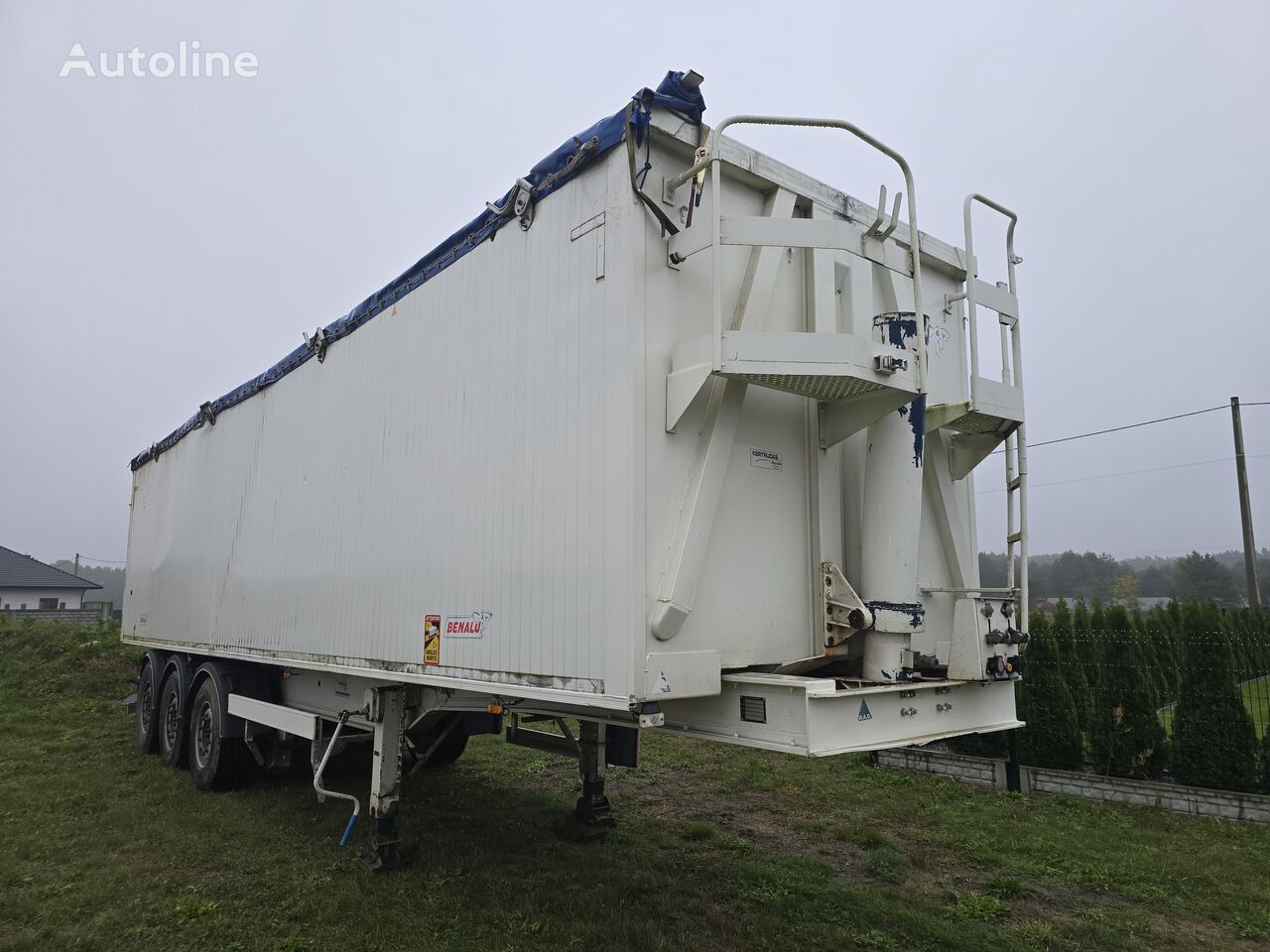 Benalu C 39 tipper semi-trailer